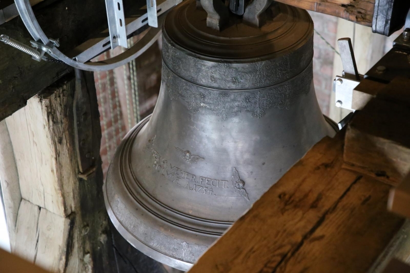 Valmierā Sv. Sīmaņa baznīcas tornī atkal skan zvani