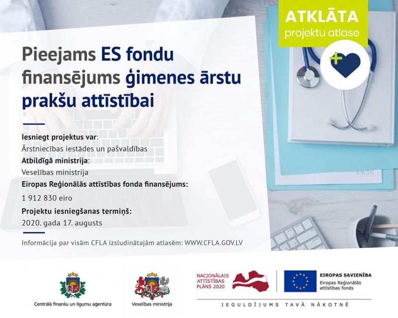 ES fondu projekta īstenošanas pieredze: ģimenes ārstes Elīnas Vilkārses stāsts