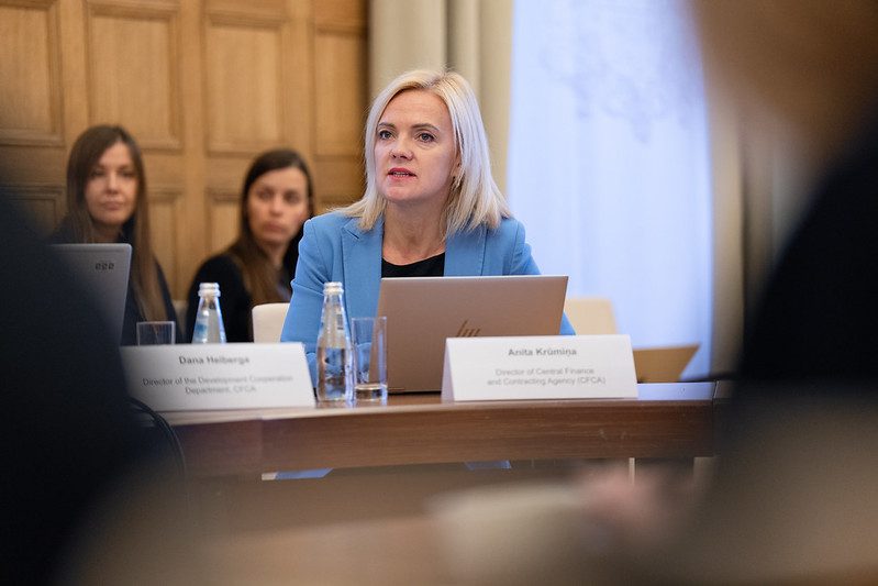 Anita Krūmiņa Ārlietu ministrijā