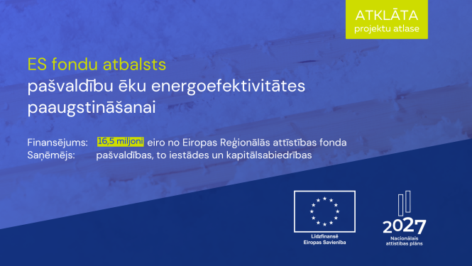Projektu atlase pašvaldībām energoefektivitātei