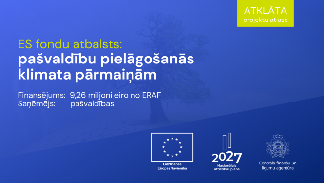 ES fondu atlase pašvaldībām zaļajai infrastruktūrai