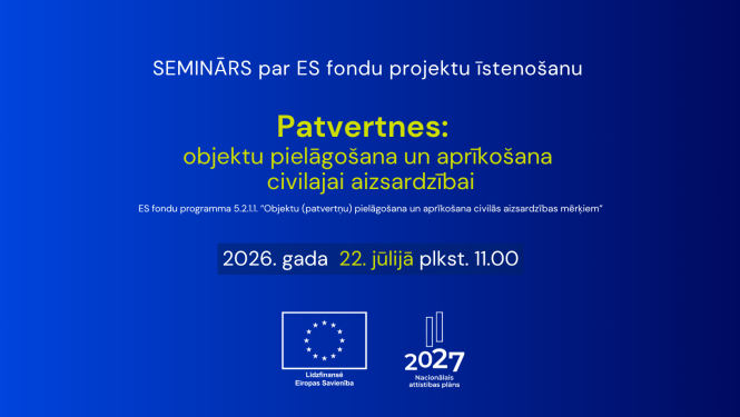 Seminārs 22.  jūlijā patvertņu projektu īstenotājiem