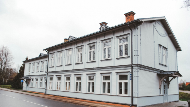 Sociālo pakalpojumu centra ēka Rūjienā