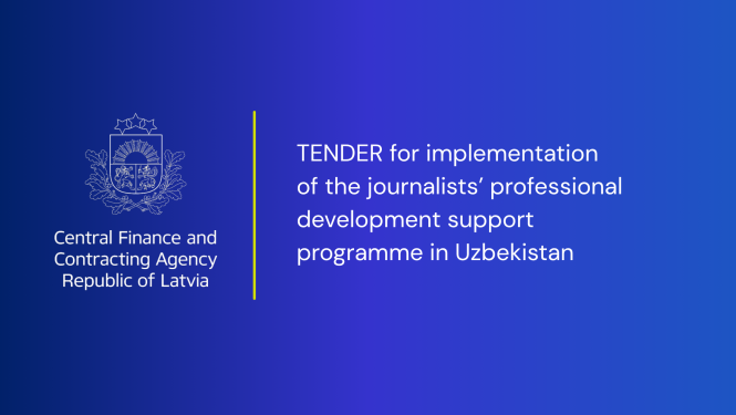 Tender for implementation of the journalists’ professional development support programme in Uzbekistan