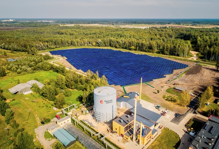 Ar ES fondu atbalstu Salaspils iedzīvotāji izmantos saules enerģiju centralizētajā siltumapgādē