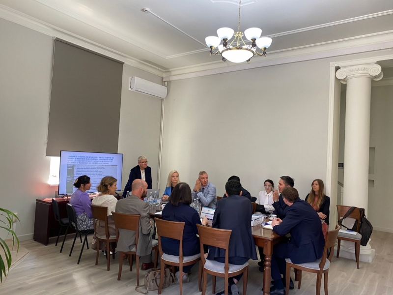 Projekta vadības sēde Taškentā