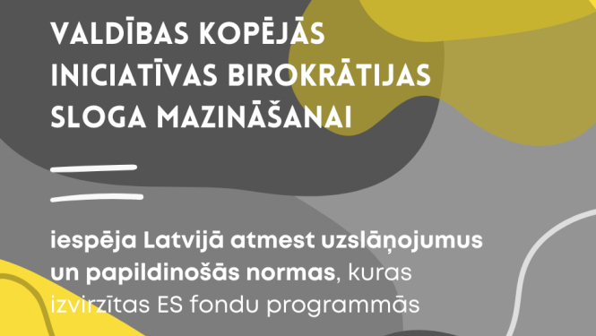 birokrātijas sloga mazināšana