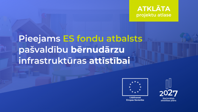 ES fondu atbalsts bērnudārziem