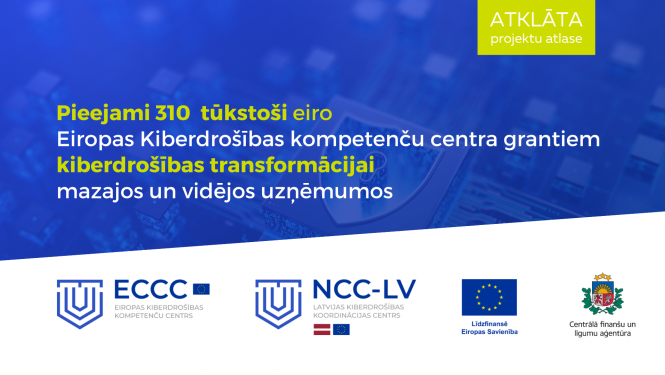 kiberdrošības projektu atlase 