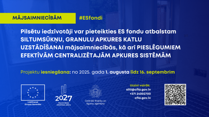 ES fondu atlase siltumapgādes iekārtām