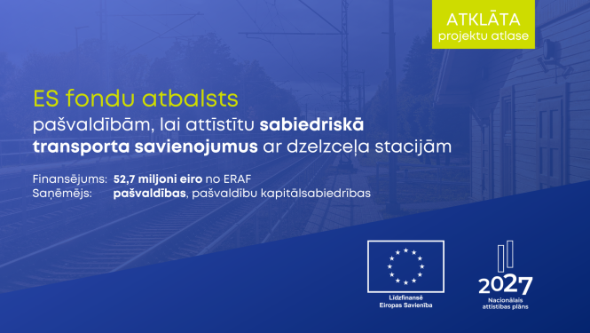 ES fondu atlase sabiedriskajam transportam