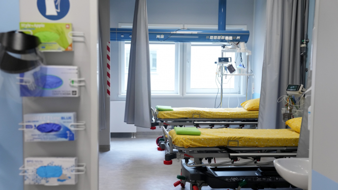 Moduļu piebūve Stradiņa slimnīcā