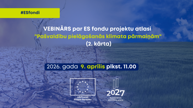 Grafisks paziņojums par vebināru.