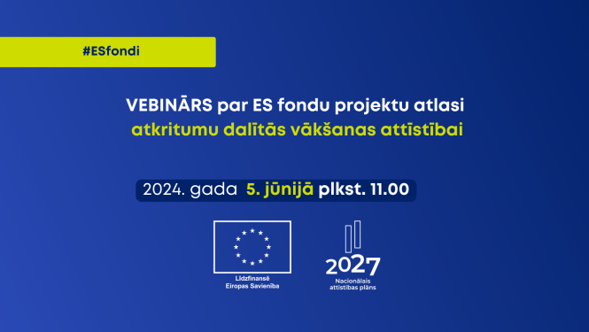 Vebinars ES fondi