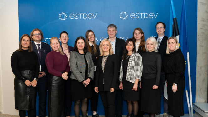 Attīstības sadarbības aģentūras Baltijā - grupas foto