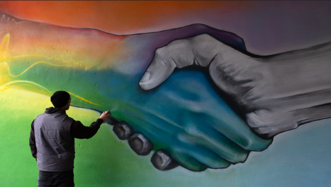 ES fondu grafiti Jelgavā