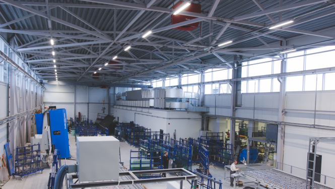 Glāzeru ražošanas telpas