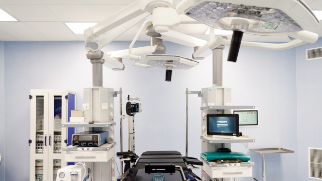 PSKUS sirds un asinsvadu ķirurģijas telpas