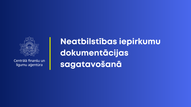 neatbils'tibas iepirkumos