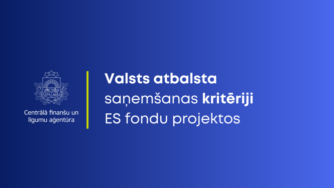 valsts atbalsta kritēriji