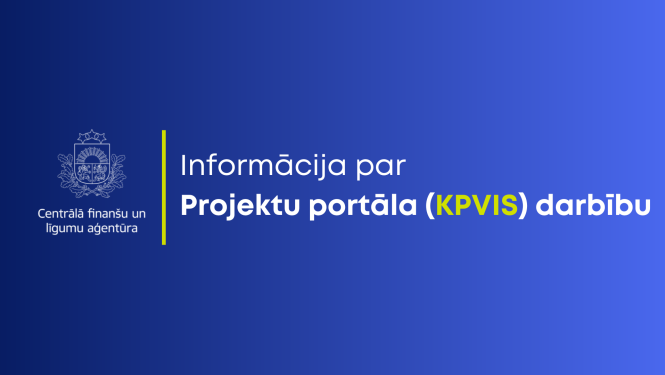 Informācijas paziņojums par KPVIS darbību