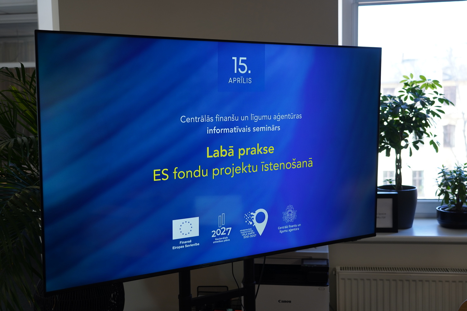 Seminārs "labā prakse ES fondu projektu īstenošanā"