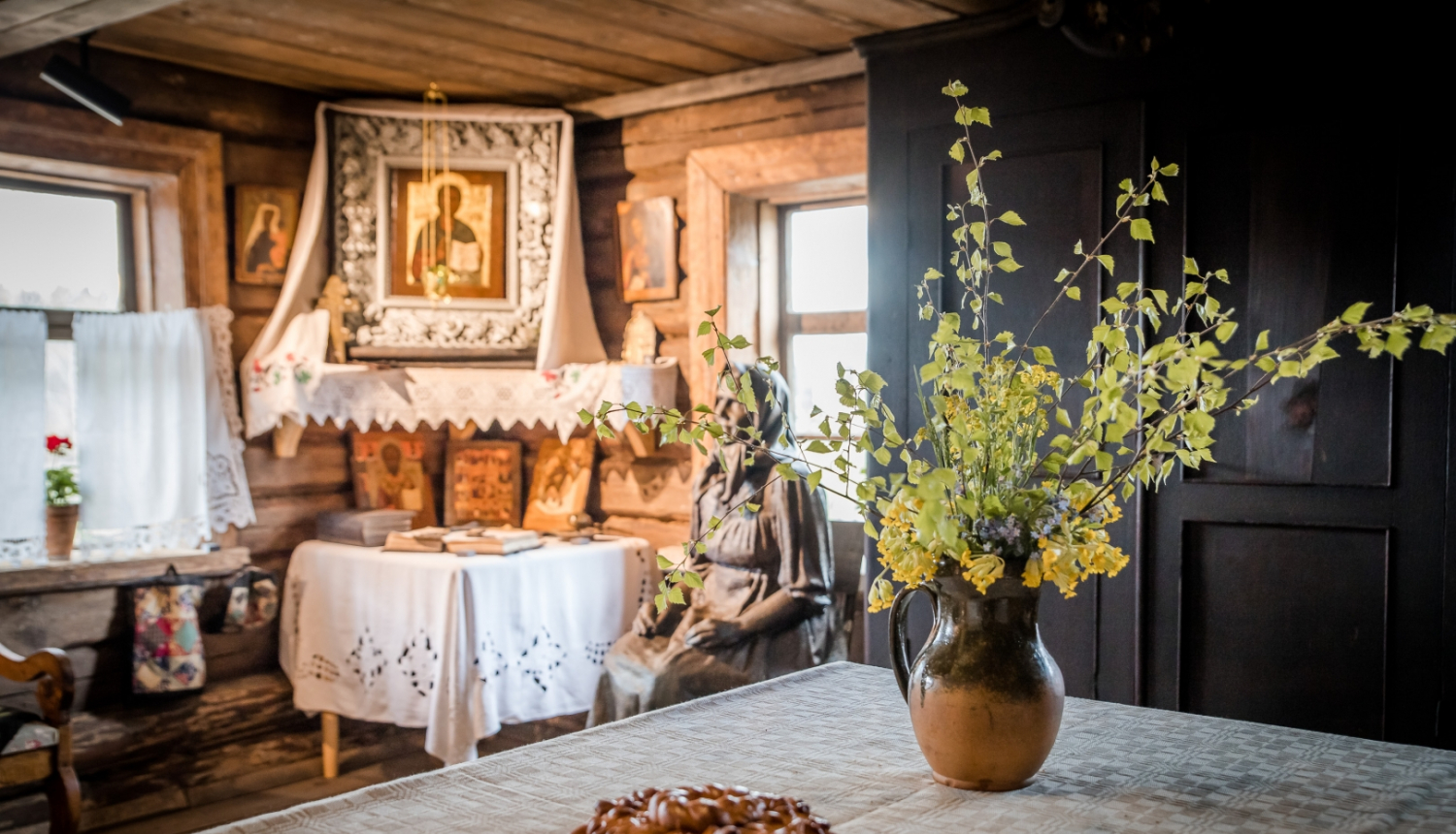 Slutišķu sādžas ekspozīcija Upsāni