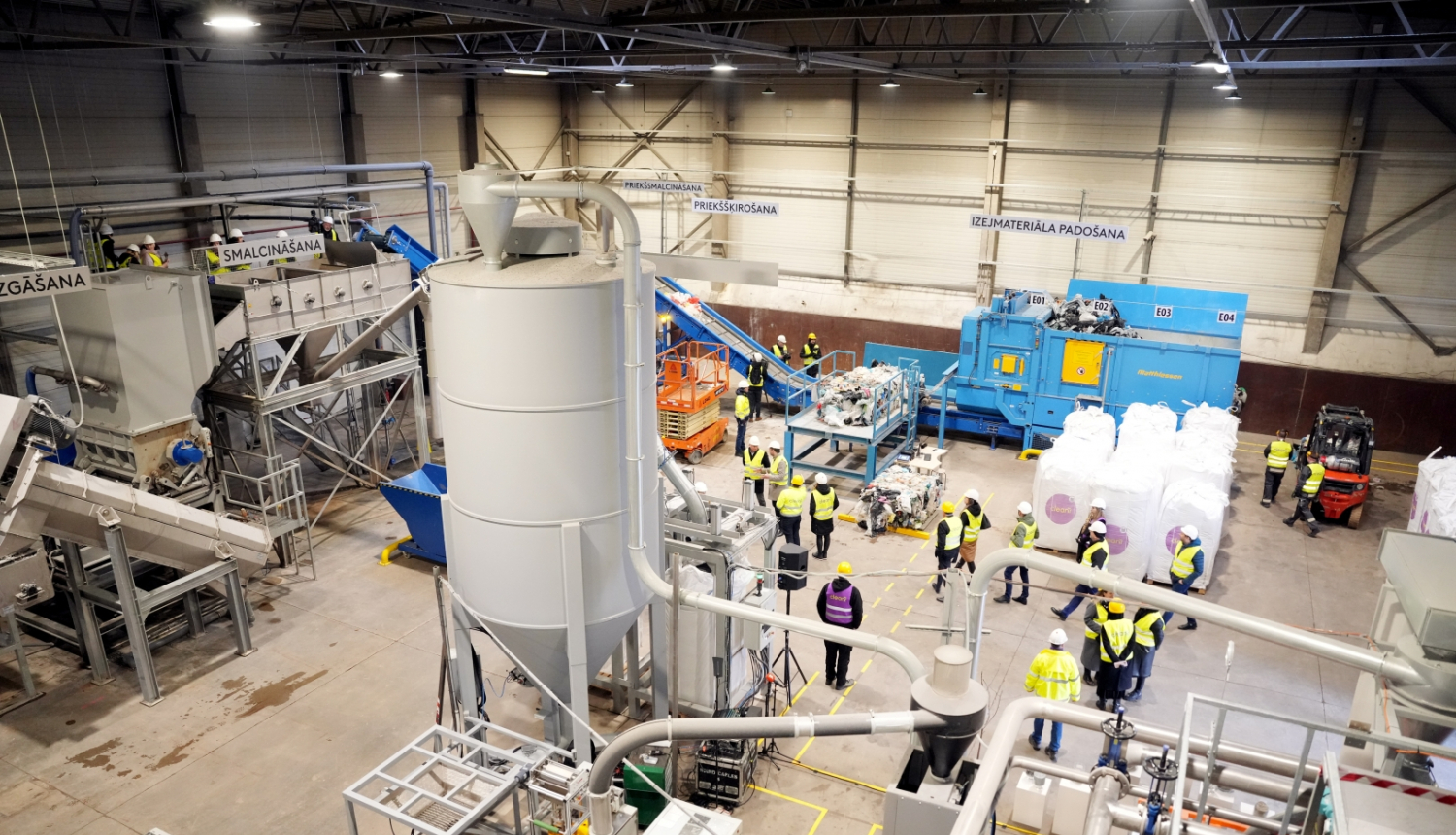 CleanR atkritumu pārstrādes rūpnīca