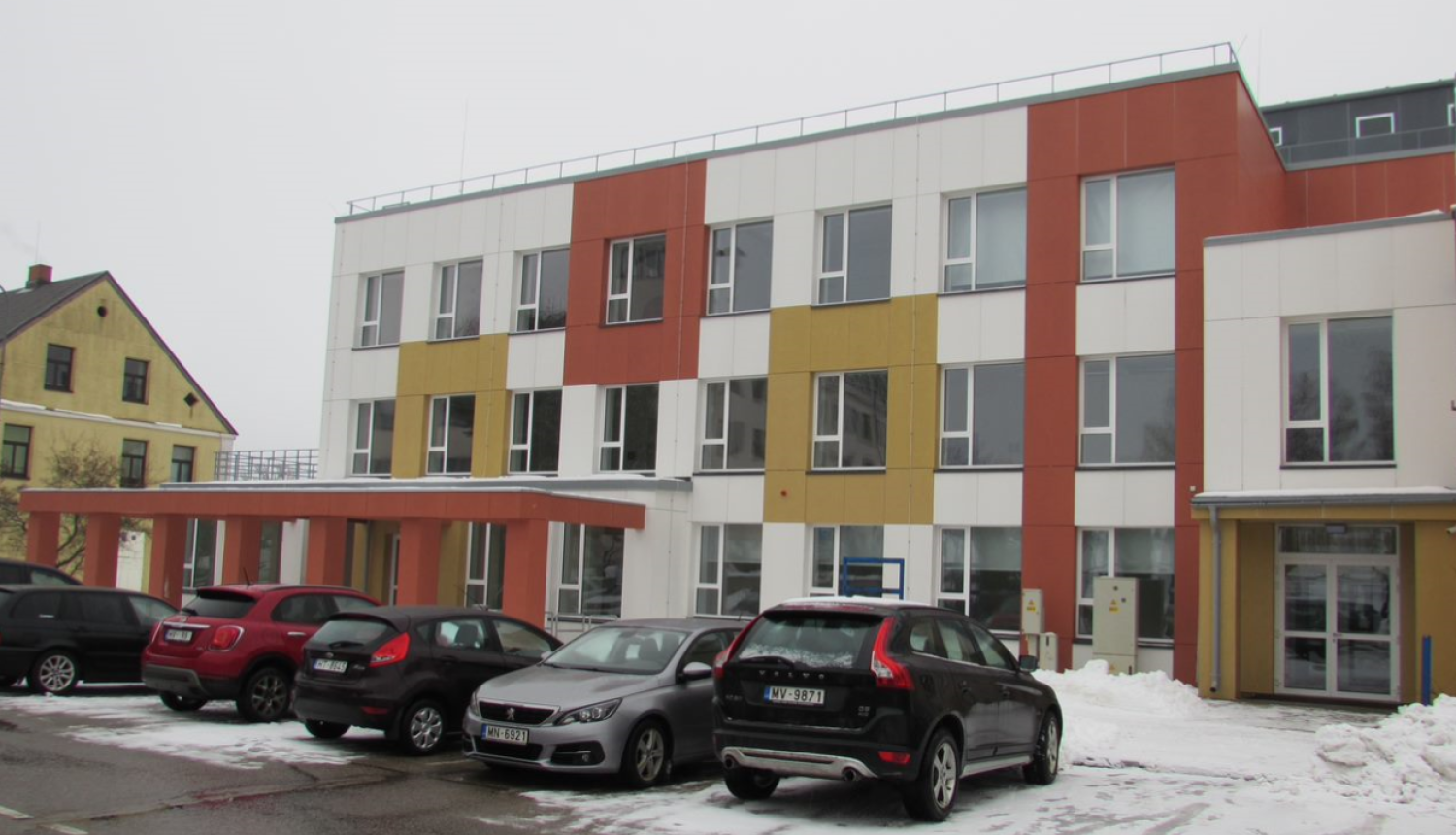 tipogrāfijas ēka Madonā