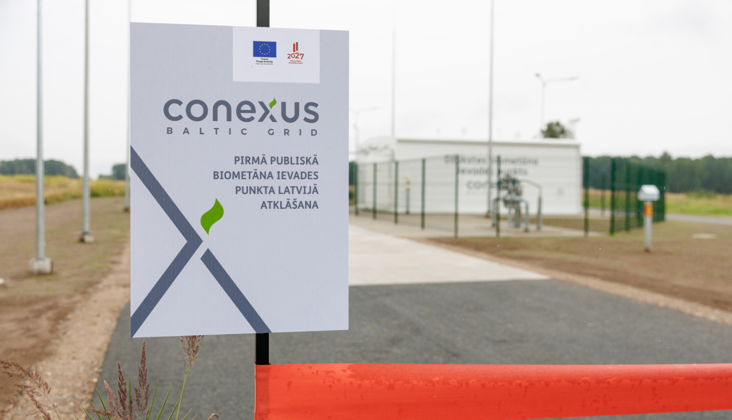 Džūkstē atklāts pirmais publiski pieejamais biometāna ievades punkts Latvijā