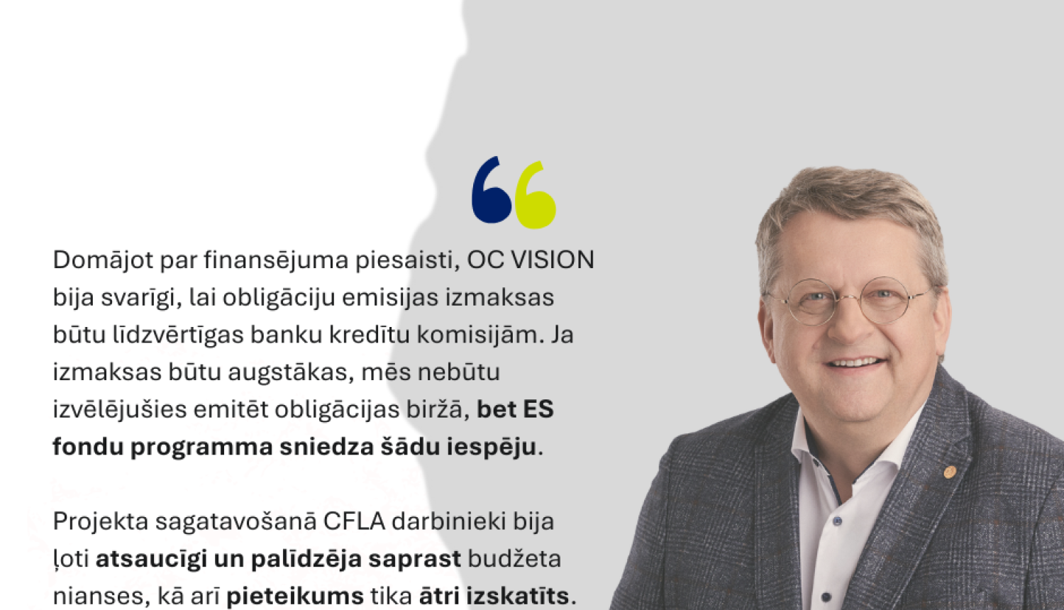OC Vision projekta stāsts