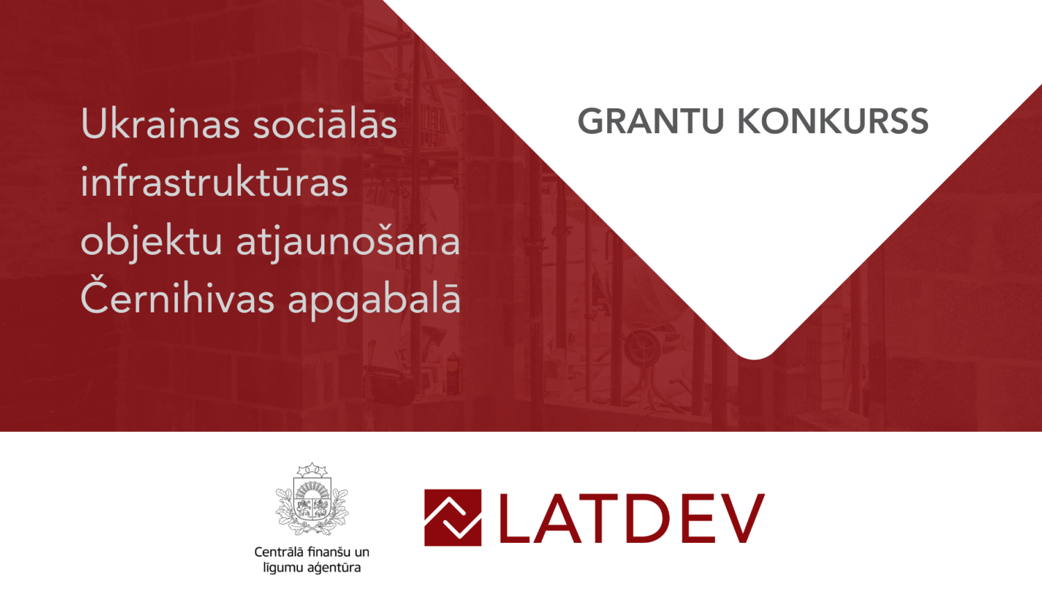 Granti Ukrainas skolu atjaunošanai