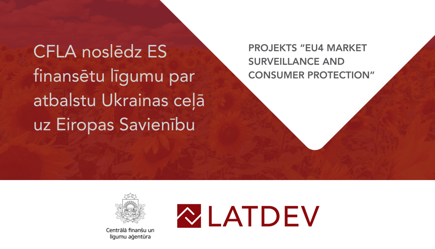CFLA noslēdz ES finansētu līgumu par atbalstu Ukrainas ceļā uz Eiropas Savienību
