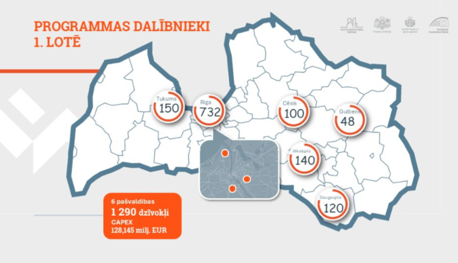 PPP rogramma īres dzīvokļiem 6 pašvaldībās