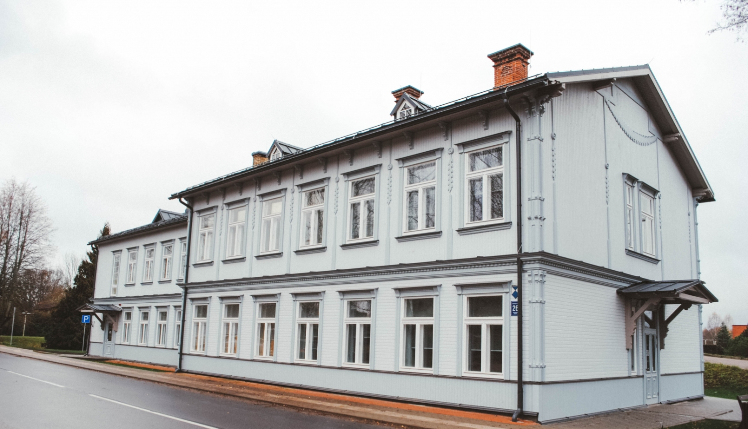 Sociālo pakalpojumu centra ēka Rūjienā