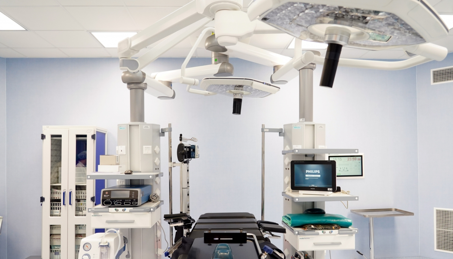 PSKUS sirds un asinsvadu ķirurģijas telpas