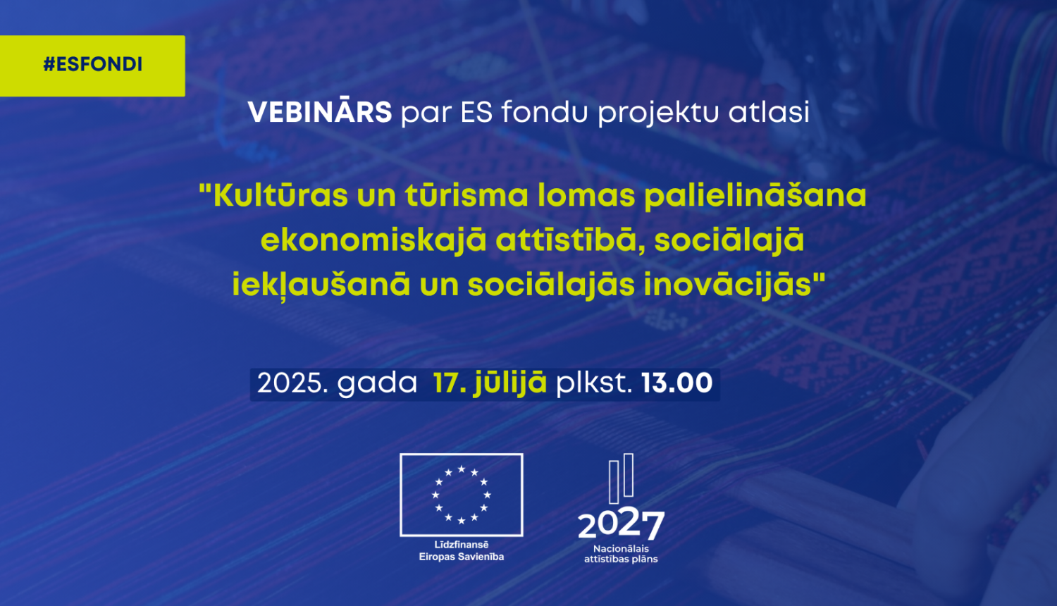 seminārs par projektu atlasi