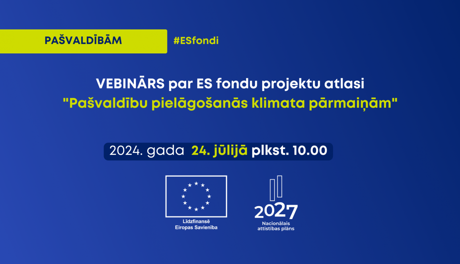 Vebinars ES fondi